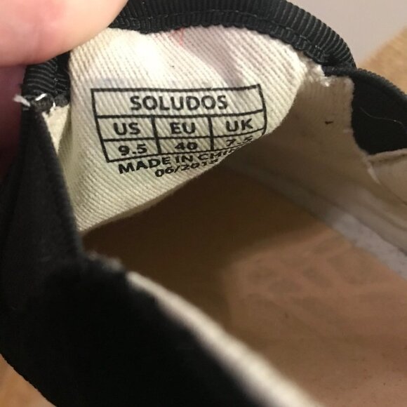 soludos show pony velvet slip ons - Picture 9 of 9